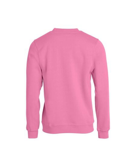 Sweat Basic Adulte Rose Vif Clique