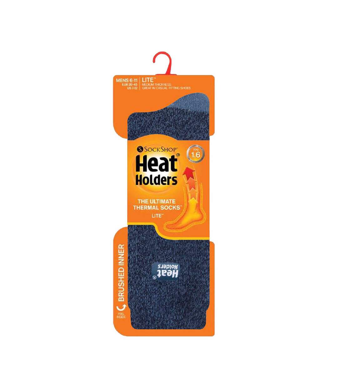 3 Pairs Mens Thin Lightweight Thermal Dress Socks for Winter-2