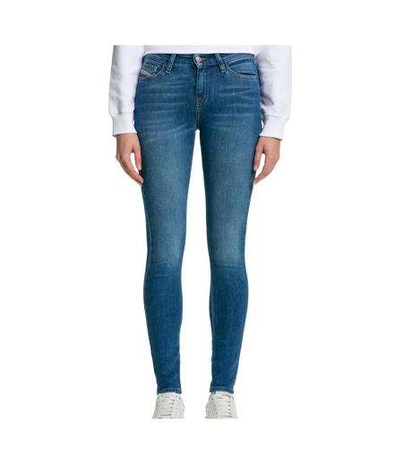 Jean slim bleu femme diesel slandy - w23-l32