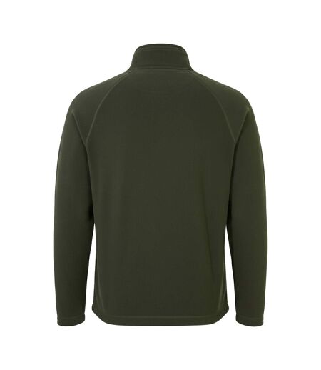 Mens Expert Corey 200 Half Zip Fleece Top Dark Cedar Green Craghoppers