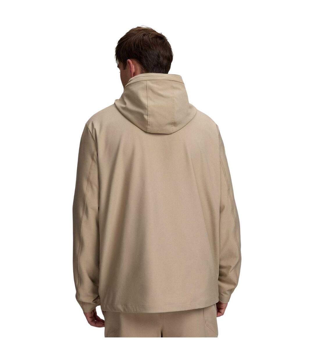 Mens Unstoppable Performance Training Hooded Jacket Khaki Black Under Armour-2