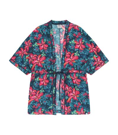 Kimono kym femme rouge Animal