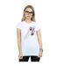Disney T-shirt coton Whoosh Minnie Mouse Femme/Ladies (Blanc) - UTBI32925-2