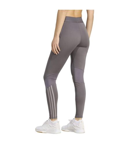 Legging Motif/style 3 Rayures Hyperglam Femme Terre Cuite Adidas