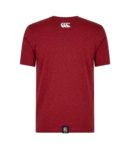 T-shirt Motif/style British & Irish Lions Monument Homme Rouge Écarlate Canterbury