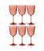 Lot de 6 Verres à Vin Réutilisables Barbra 41,4cl Rouge-1