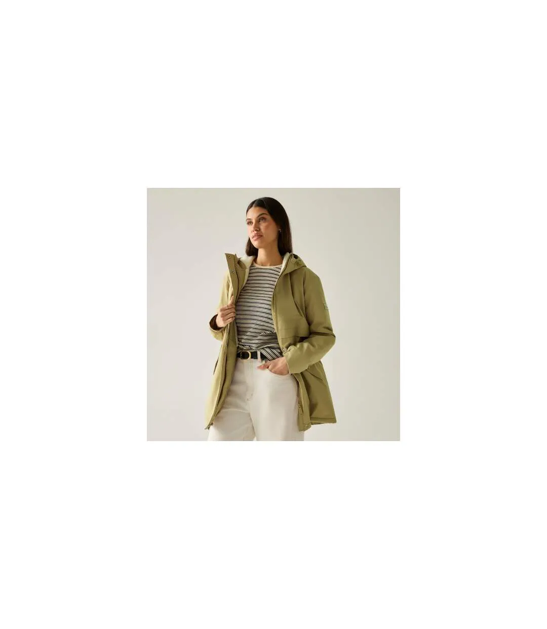 Veste Imperméable Brielly Femme Beige Beige Clair Regatta-1