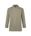 Unisex Adult Jean Style Stitching Chef Jacket Vintage Moss Green Karlowsky-1