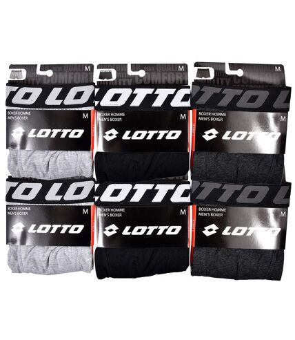 Boxer homme LOTTO Pack de 6 Boxers 0360