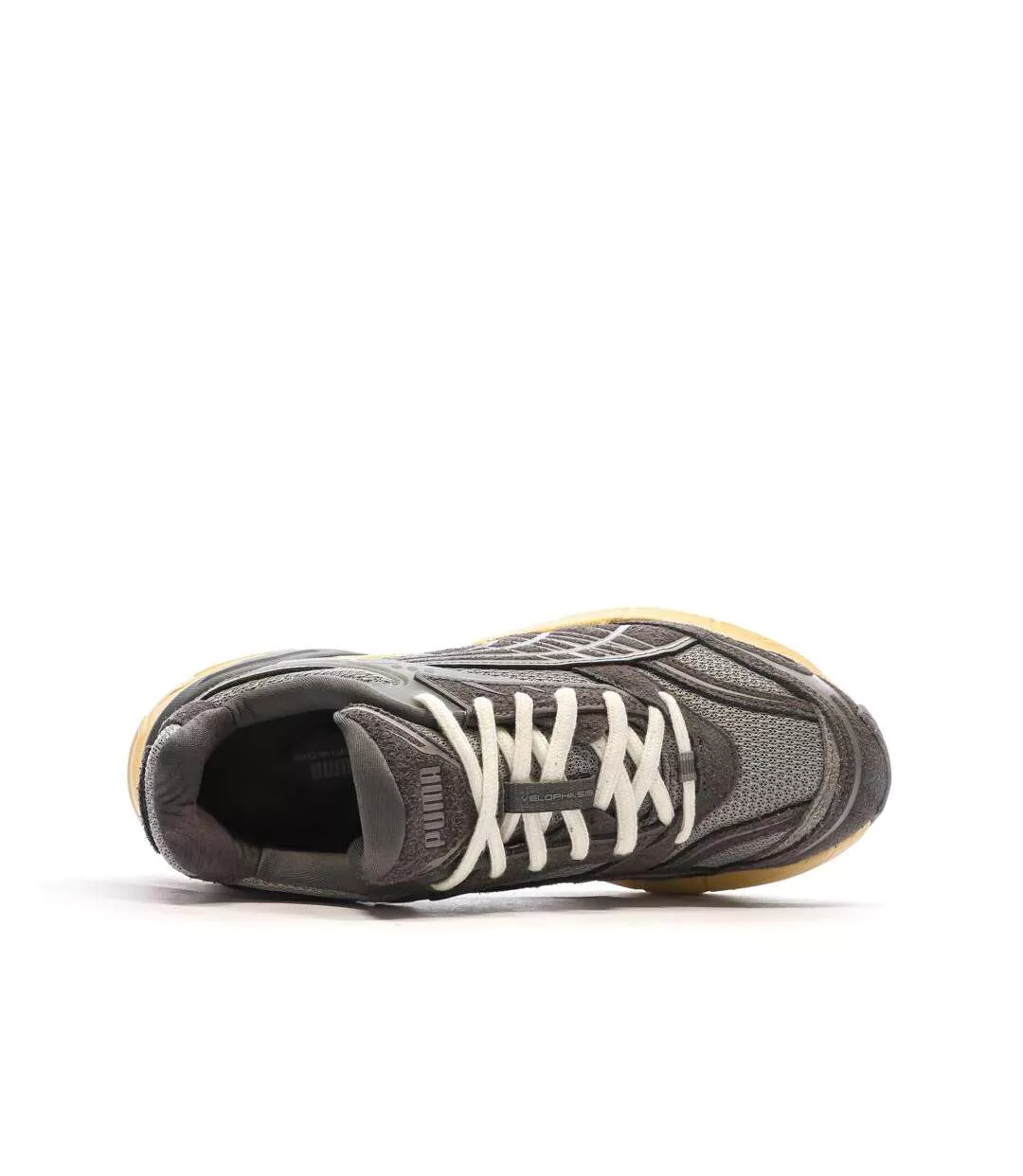 Baskets grises homme puma velophasis 396480-4