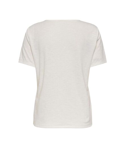 T-Shirt blanc femme jdy flora
