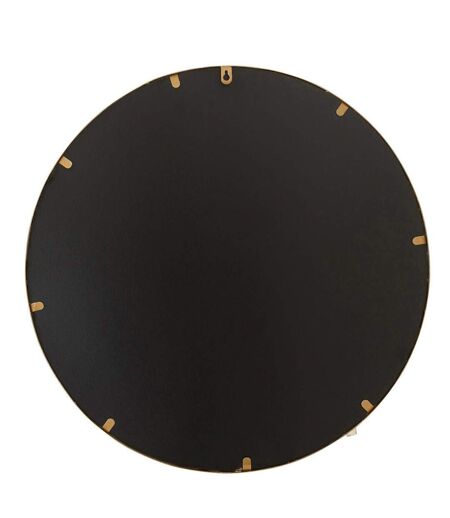 Miroir Mural en Métal Design Aurora 60cm Or