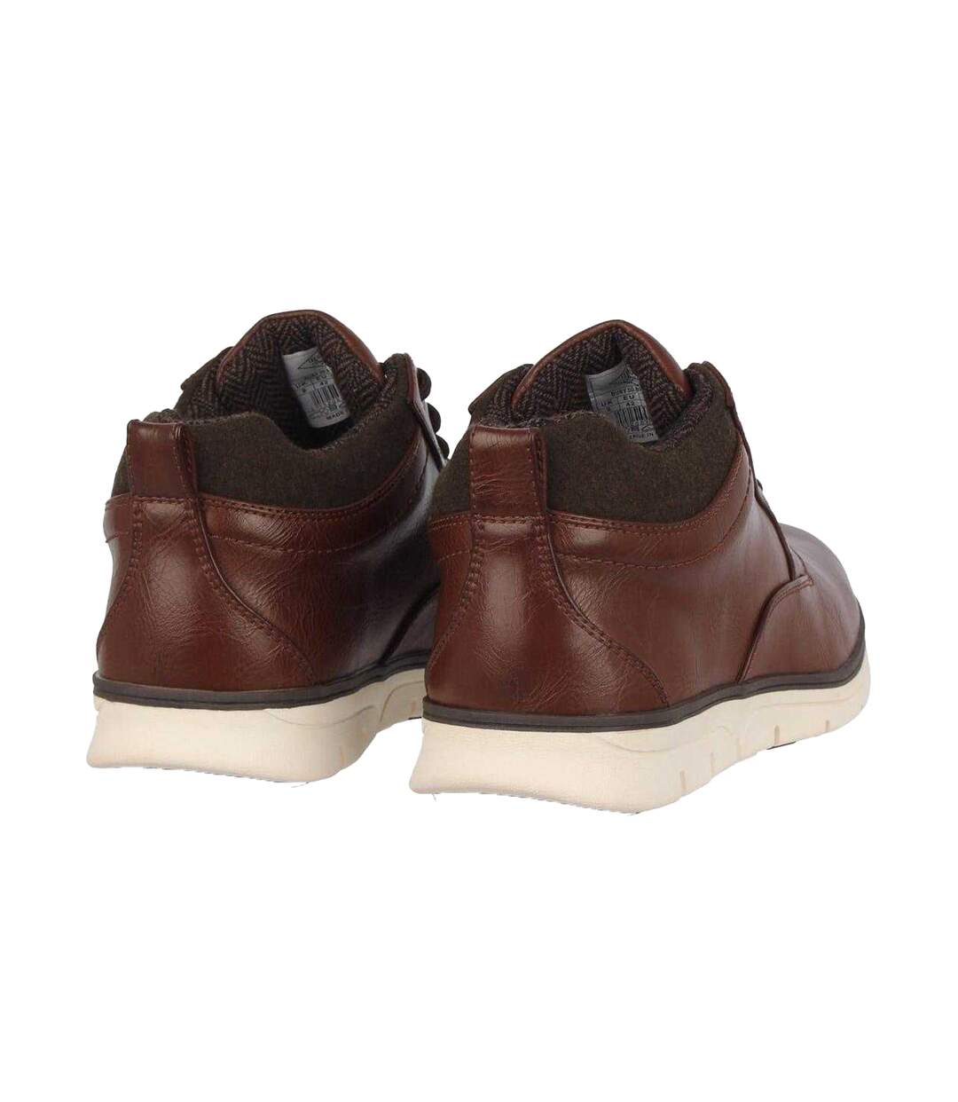 Mens Bury Chukka Boots Brown Lee Cooper-2