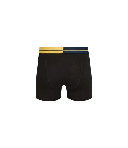 Crosshatch Mens Typan Boxer Shorts (Pack of 3) (Yellow)