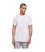T-shirt Basic Homme Blanc Build Your Brand-1