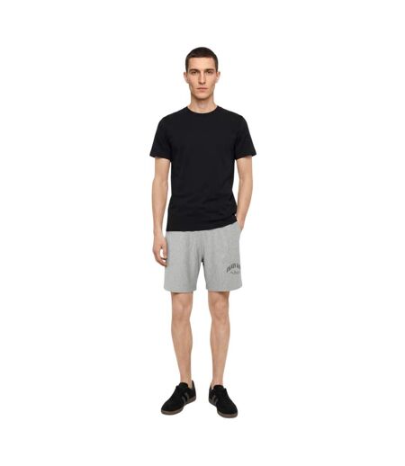 Short Motif/style Universitaire New York Homme Gris Chiné Calvin Klein
