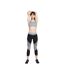 Brassière De Sport Motif/style Swoosh Femme Gris Nike-4