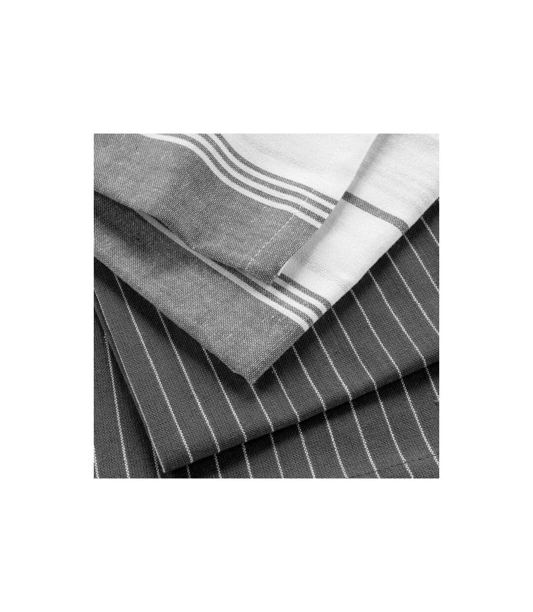 Lot de 2 Torchons Grand Chef 50x70cm Gris-2