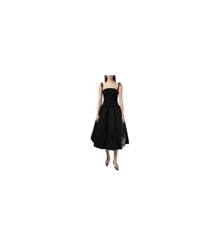 Robe Mi-longue Alexa Femme Noir AmyLynn