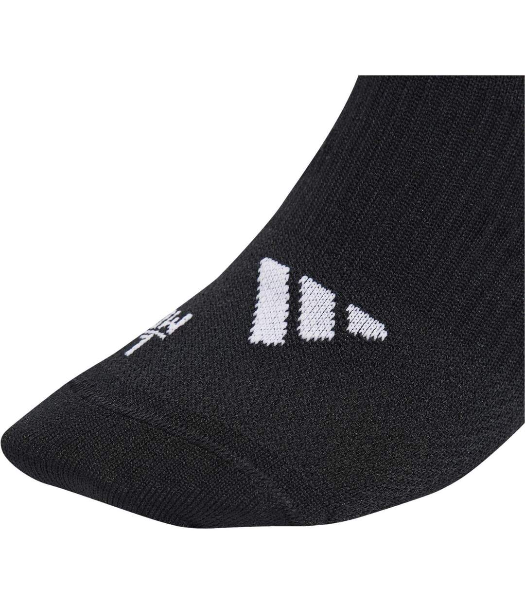 Chaussettes Course À Pied Motif/style Réfléchissant Adulte Noir Adidas-3