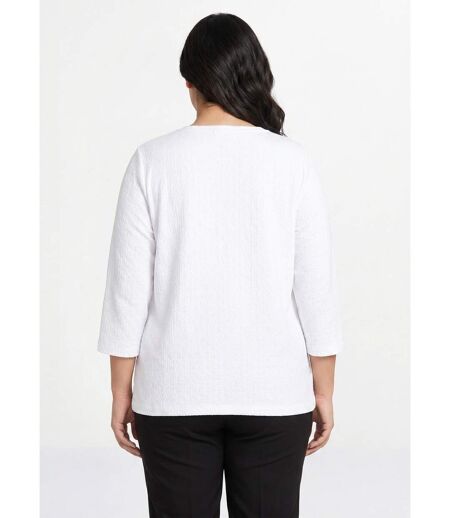 Veste ras de cou manches 3/4