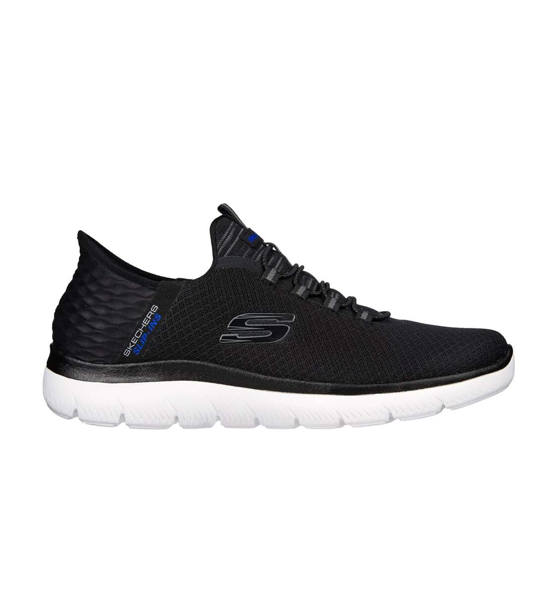 Mens summits high range trainers black Skechers-3