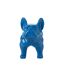 Statue Déco Bulldog 88cm Bleu-3