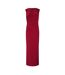 Womens/ladies Cinched Waist Maxi Dress Wine Biba-3
