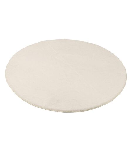 Tapis Rond Uni Cutie 150cm Blanc