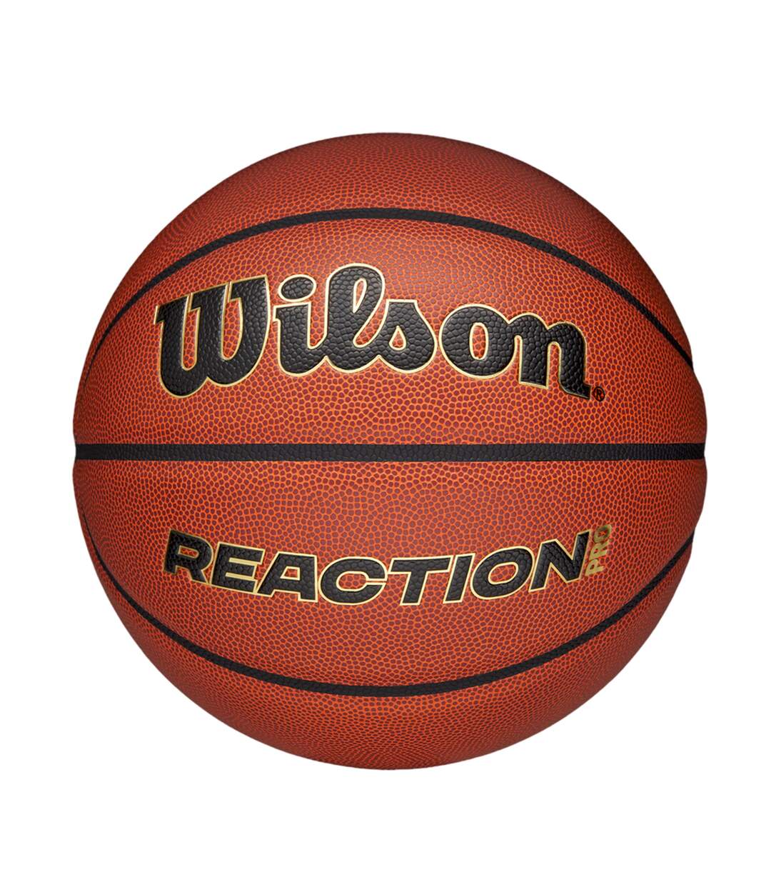 Ballon De Basket Reaction Pro V2 Taille 6 Marron Clair Wilson-1