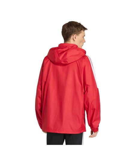 Coupe-vent Motif/style 3 Rayures Tiro Homme Rouge Adidas