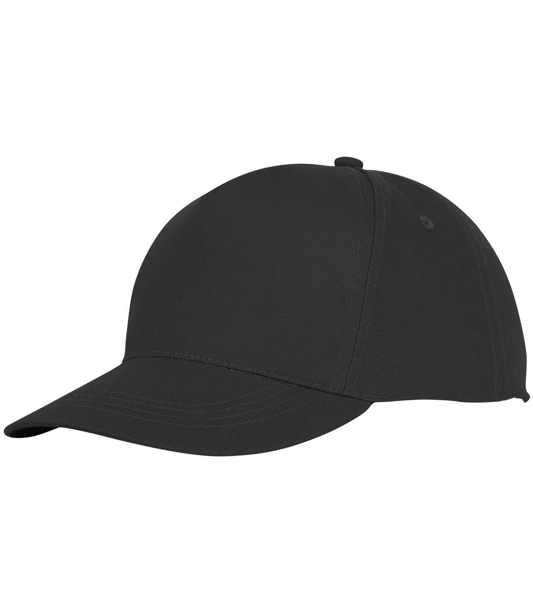 Bullet Unisex Hades 5 Panel Cap (Solid Black) - UTPF2791-1