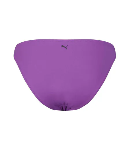 Womens/ladies Hipster Bikini Bottoms Purple Puma