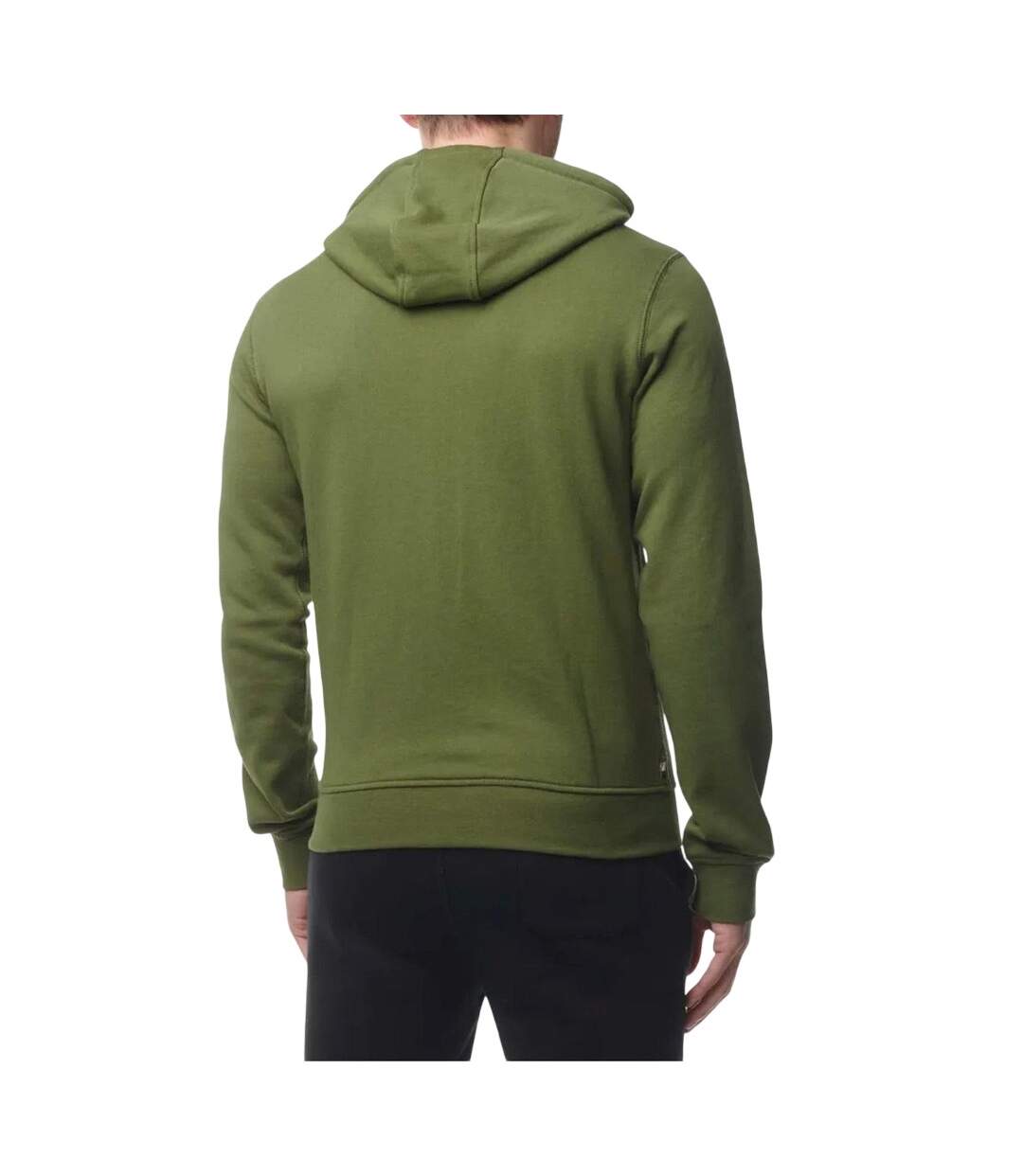 Sweat À Capuche Motif Petit Logo Active Homme Vert Aquascutum-3
