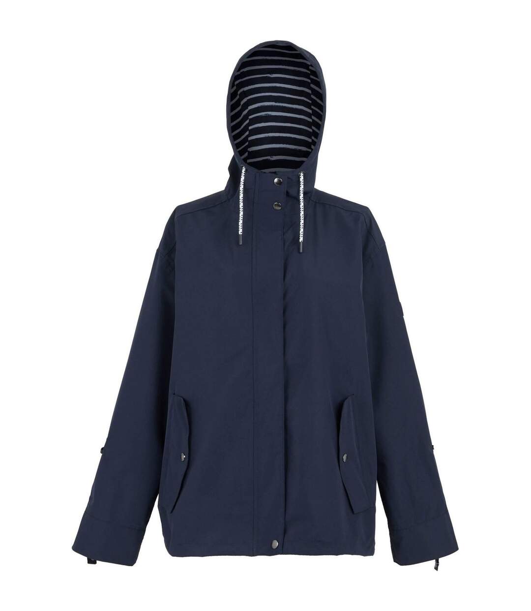 Womens/ladies Sasry Waterproof Jacket Navy Regatta-2