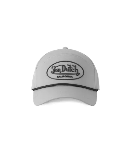 Casquette 6 panneaux adulte logo rubber print Cord Vondutch