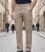 CHALLENGER VALLON1 — Pantalon cargo beige : aisance et robustesse en coton twill-1