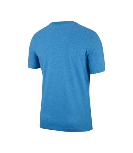 T-shirt Bleu Homme Nike Crew Solid