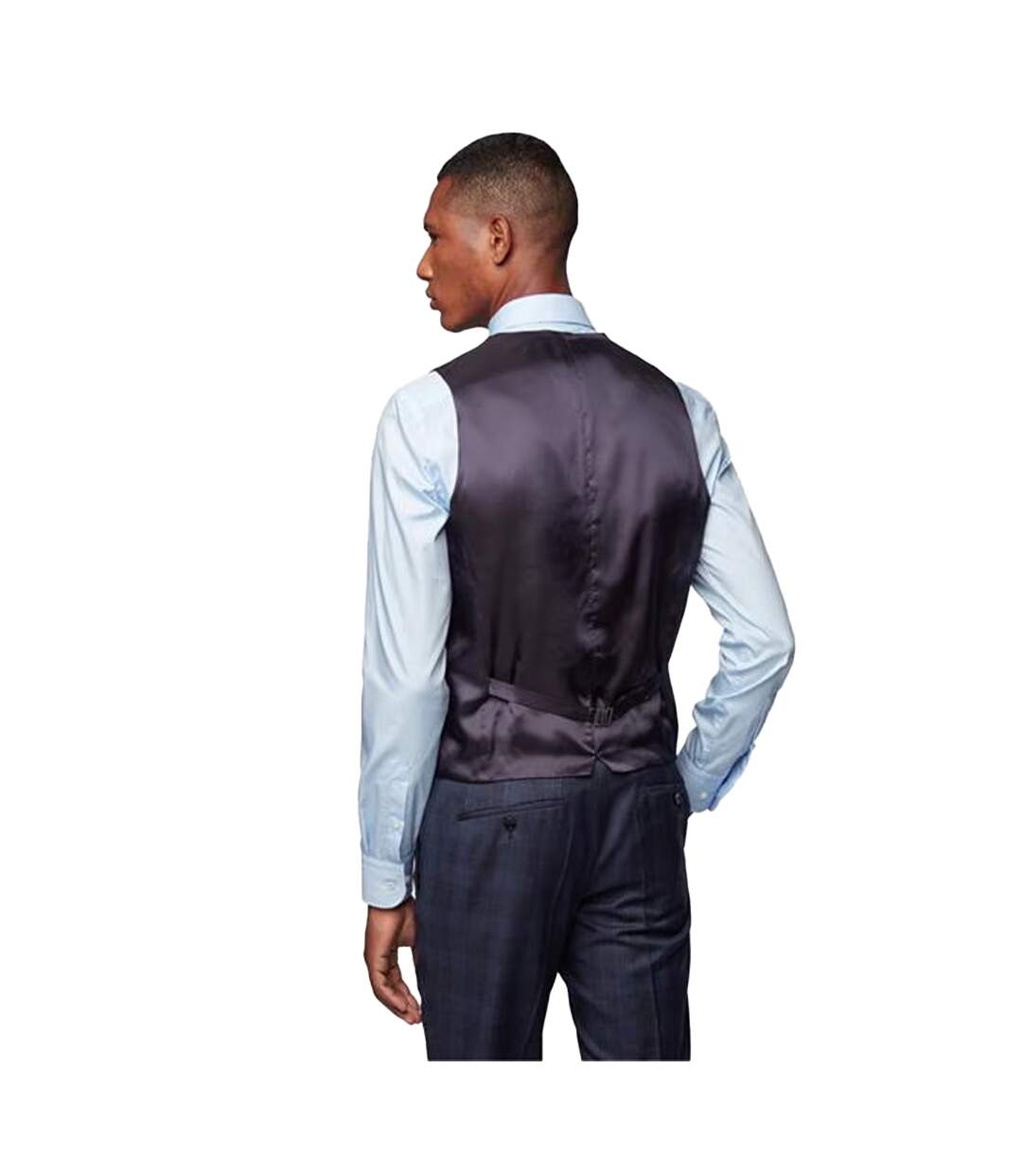Gilet Huge6 Homme Bleu Foncé Hugo Boss-3
