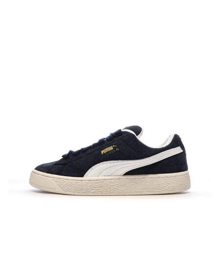 Baskets noires/blanches homme puma suede xl hairy