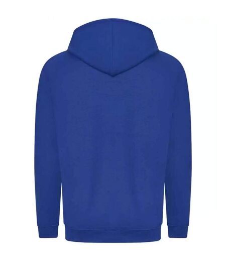 Sweat À Capuche College Adulte Bleu Roi Vif Awdis