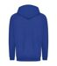 Sweat À Capuche College Adulte Bleu Roi Vif Awdis-2