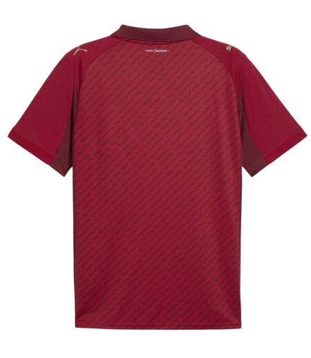 Maillot Domicile Motif/style Puma 2025/2026 Homme Rouge Noir Stade Rennais FC