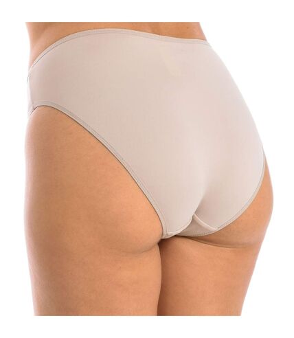 Microtulle panties with stripes for women, model BR603. Elegant, soft and with a perfect fit.