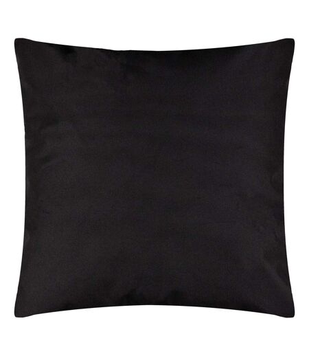 Housse de coussin wrap 43 cm x 43 cm noir Furn Furn