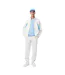 Pantalon De Jogging Homme Blanc Bleu Lacoste-1
