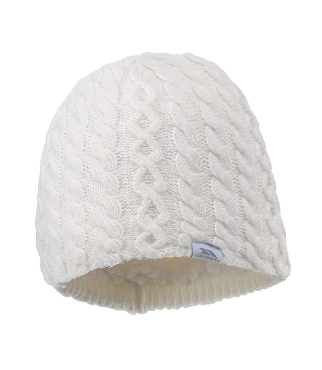 Kendra bonnet tricoté femme blanc Trespass-3
