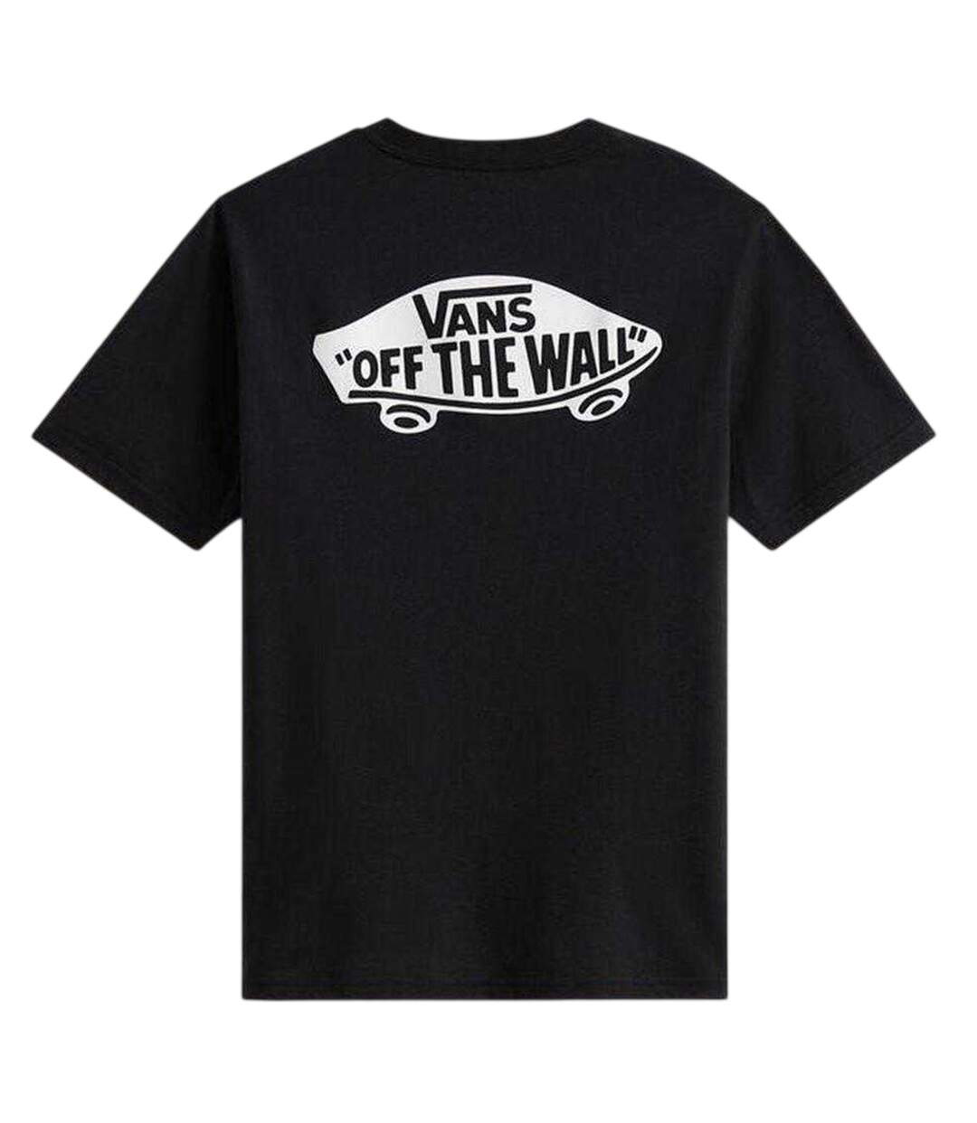 Childrens/kids Short-sleeved T-shirt Black Vans-2