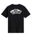 Childrens/kids Short-sleeved T-shirt Black Vans-2