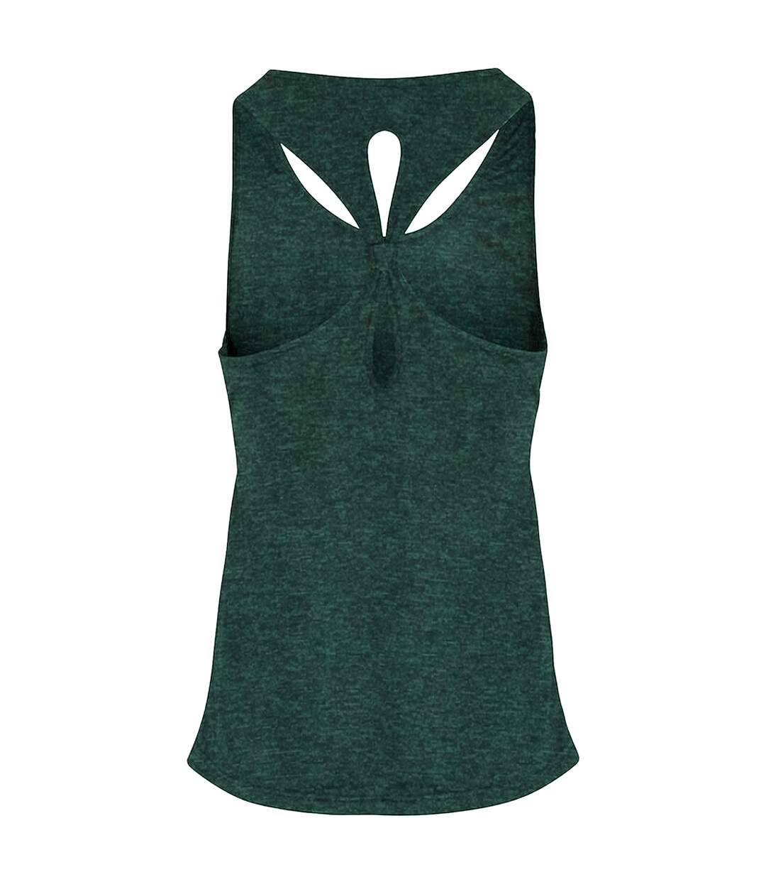 Débardeur femme vert forêt / noir TriDri